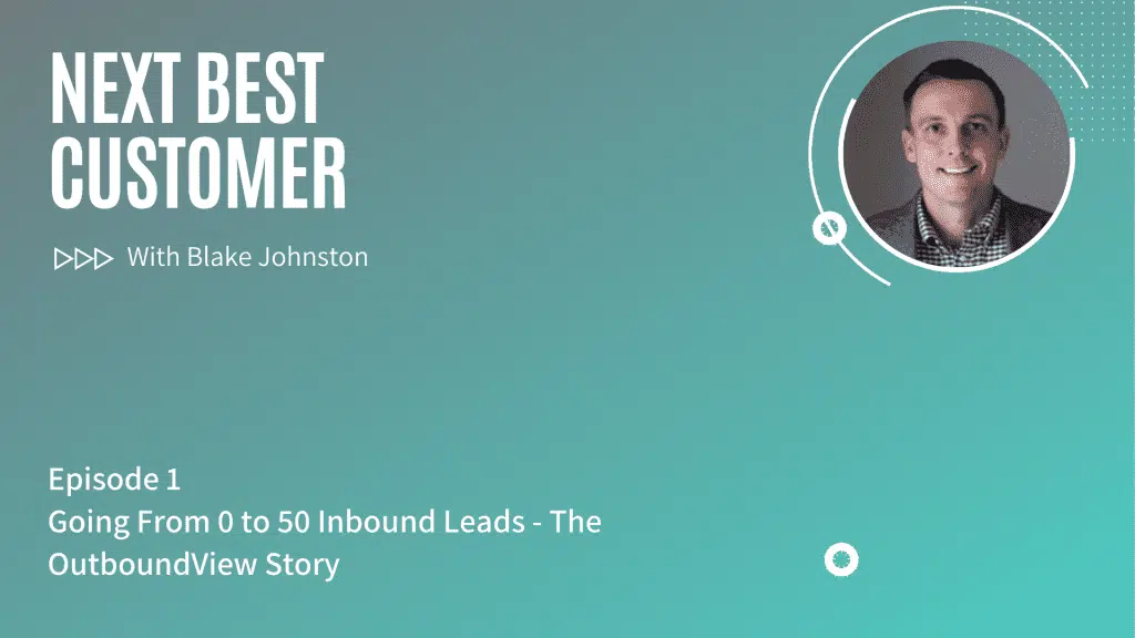 Podcast Episode 1_ Going From 0 to 50 Inbound Leads - The OutboundView Story